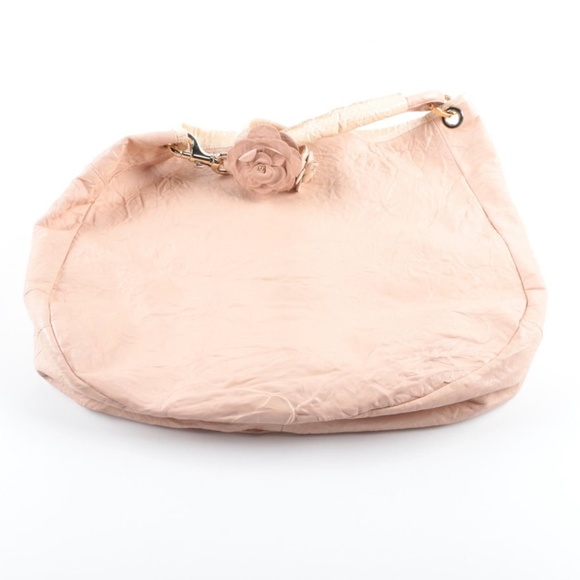 Jimmy Choo Pink Leather Sky Bag